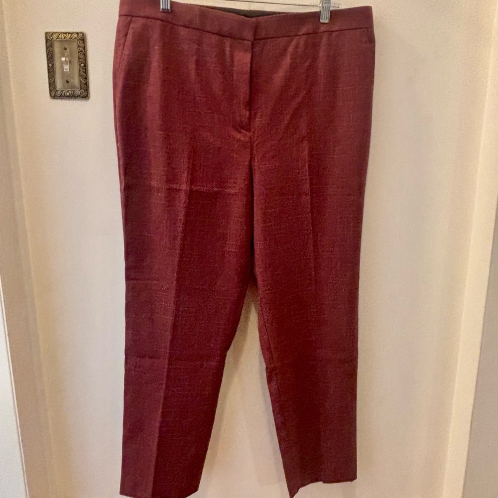 Ann Taylor The Ankle High Rise Pants || NWT || Size 14 || Curvy fit